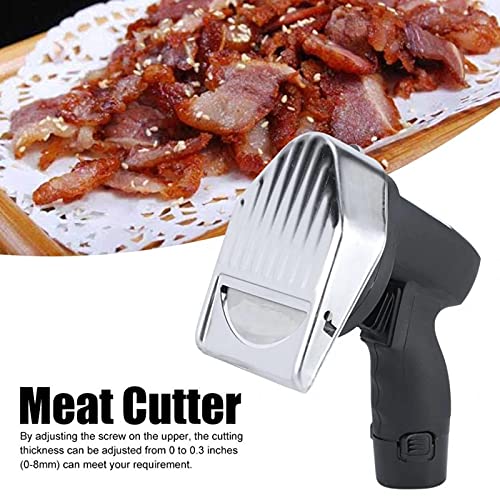 Cortadora eléctrica inalámbrica para carne y kebab miniatura 2