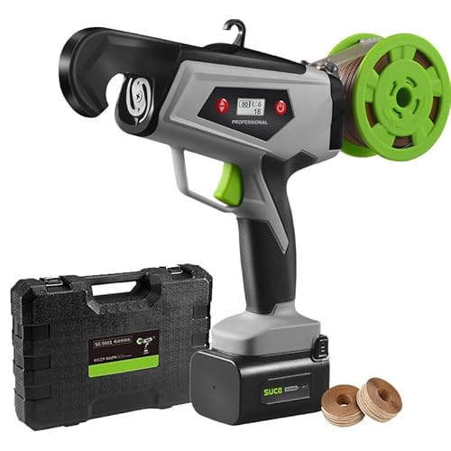 WEIMILOR Legatrice per Vigneto a Batteria, 6 Livelli di avvolgimento,