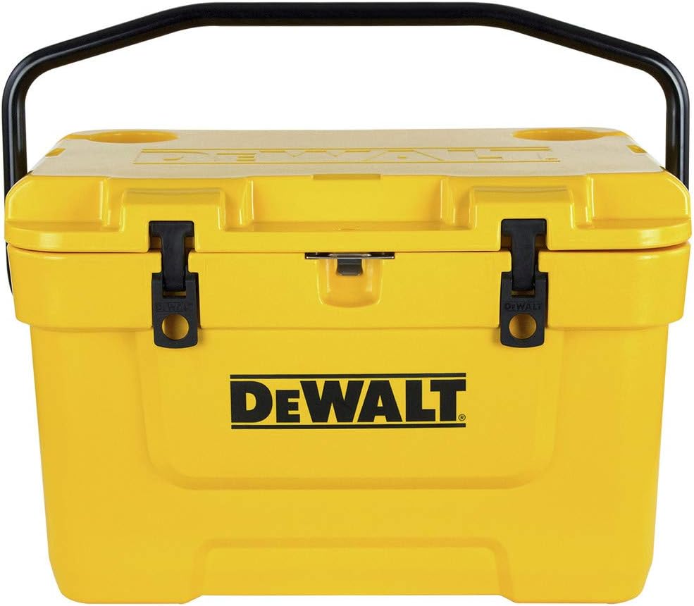 DeWalt 25 Qt Roto Molded Cooler , Yellow