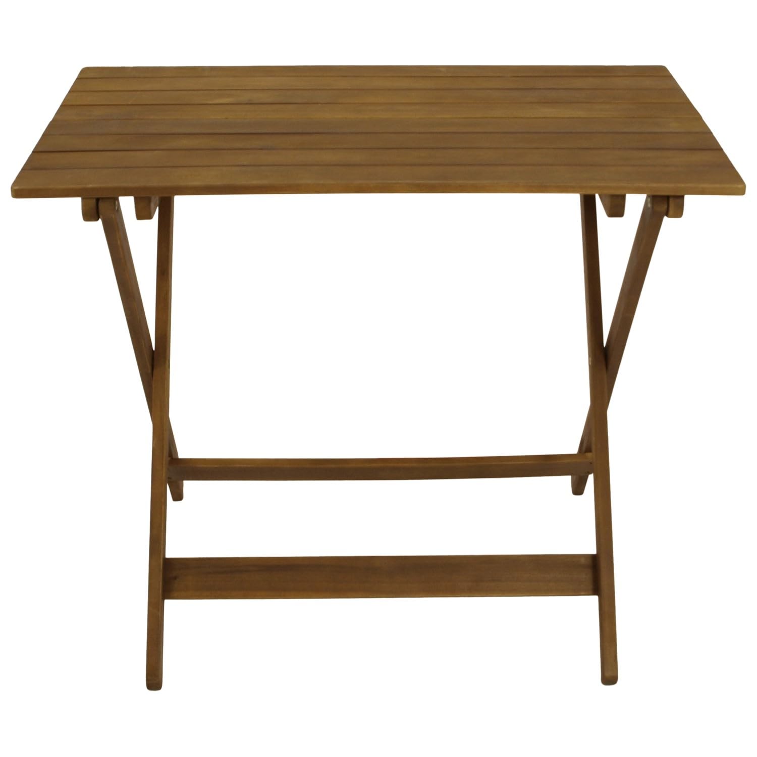 DEGAMO Klapptisch Gartentisch Bahia 90x60cm, Akazie braun geölt, Outdoor, FSC®-Zertifiziert