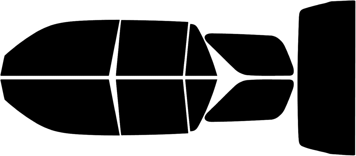 True Line Automotive Window Tint Film for Cars Compatible with Toyota 4 Runner SUV 2003-2009 - Customizable All Side and Back Windows - Car Window Tint - Pre Cut Window Tint for Car Windows