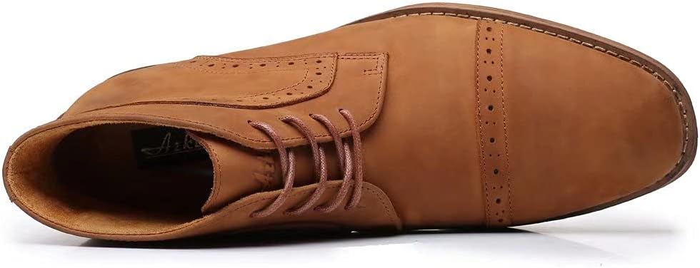 Arkbird Chukka Boots Fashion and Comfort Casual Oxfords Ankle Lace Up Boot - Image 4