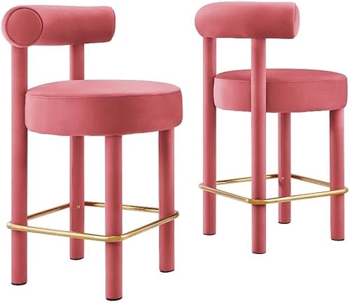 Miniatura 20 de Modway EEI-6705-IVO Toulouse Boucle - Juego de 2 sillas de comedor de tela, color marfil Azul medianoche,Marfil,Negro -,Blossom,Gris,Blanco,Negro