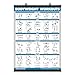 QuickFit Bodyweight Workout Exercise Poster - Body Weight Workout Chart - Calisthenics Routine - Double Sided (Laminated, 18" x 27")