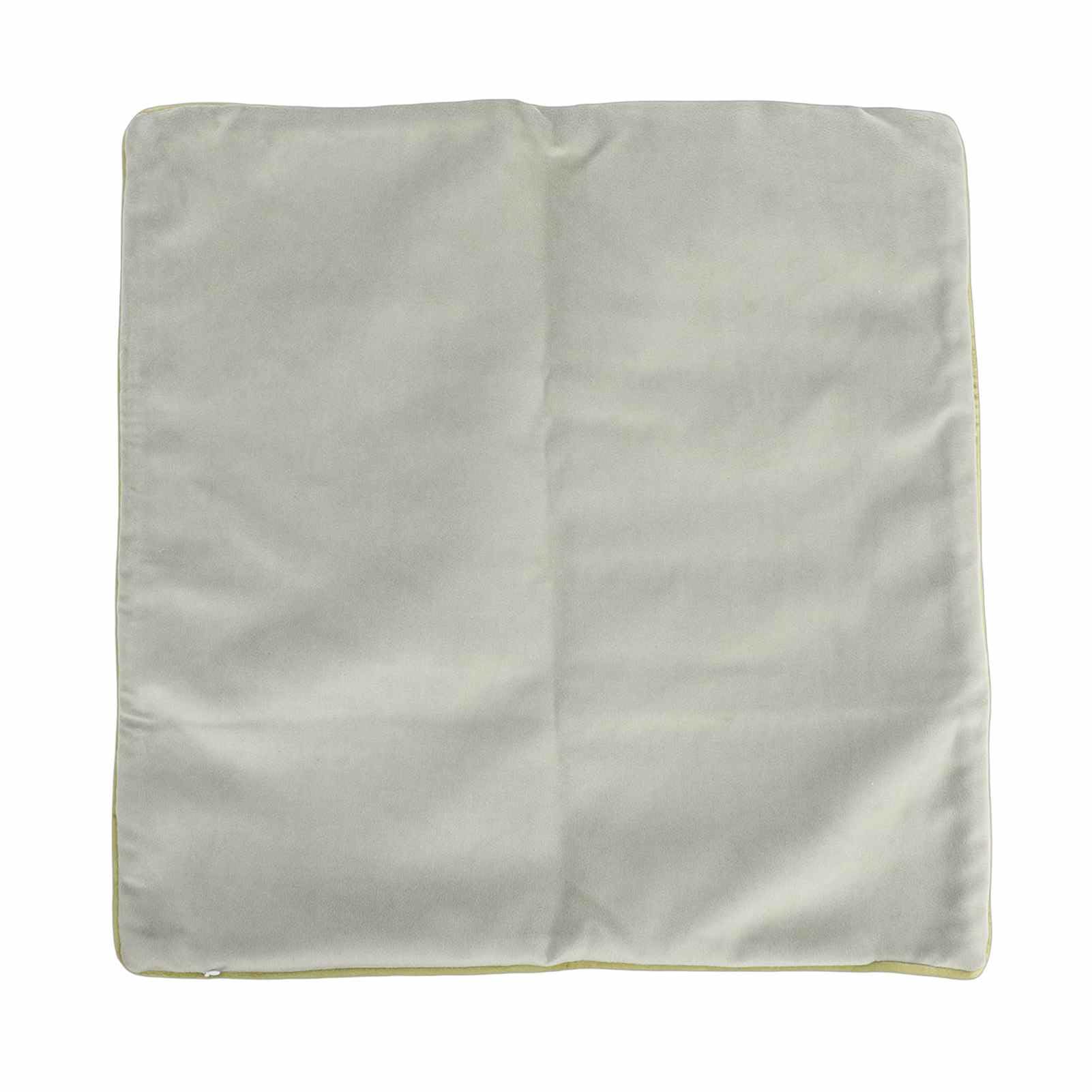 Annadue Fundas de Almohada Rústicas Estilo Bohemio, 4 Unidades, Fundas de Cojín Decorativas para sofá, Sala de Estar, de Almohada de Poliéster Suave, Color Verde y Blanco (50,8x50,8 cm/20x20 pulgadas)