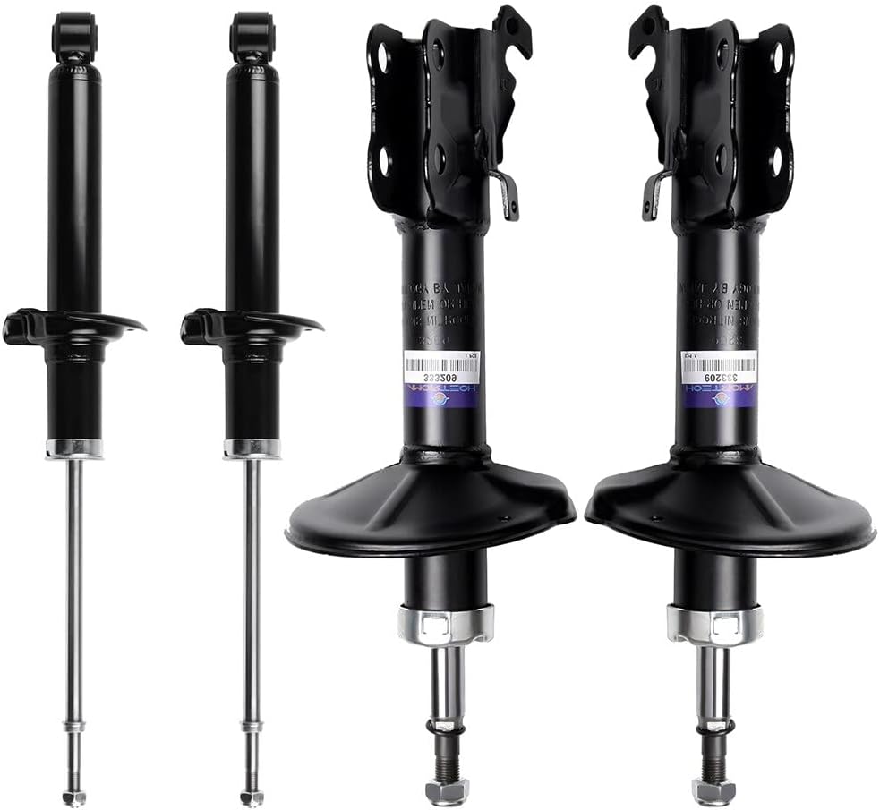 333209 71654 Shocks Struts Front Shock Absorbers Fits for 1995-1996 for Toyota Tercel STD 1995-1996 for Toyota Tercel DX 1997-1998 for Toyota Tercel CE -4pcs