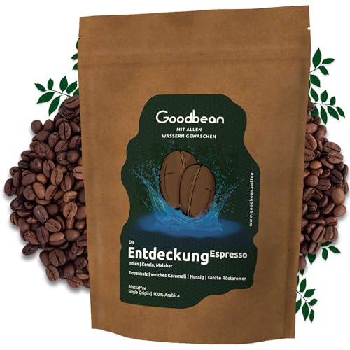 Die Entdeckung - Espresso | Kaffeebohnen 500g - 100% Arabica | für Vollautomat/Siebträgermaschine/Espresso | Kaffee ganze Bohnen | Frische Coffee Beans