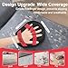 Bifobar Pet Hair Removal Glove - Magic Brush Electrostatic Mitt for Dogs & Cats, Reusable Grooming Gloves - Dog Hair Remover Tool with 5-Finger Design for Couch, Carpet, Furniture, Laundry & Clothing