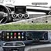 2025 Upgraded 25.6" Touchscreen Dual-Screen Interaction in-Vehicle Screen,Support CarPlay Android Auto/iOS,Bluetooth/Receiver Mirror Link for Mercedes-Benz GLA/CLA/GLC/GLK/CLA/CLS/ABCGE (2009–2022)