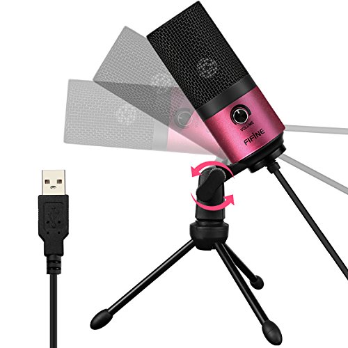 USB-Kondensator-Mikrofone von Fifine, für Gesang-Aufnahmen im Tonstudio(K669) – Bild 5