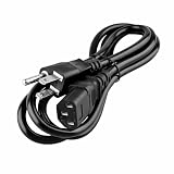 GizMac 5ft 3-Pin AC in Power Cord Cable Replacement for JBL 306P MkII Powered Studio Monitor Speaker 306PMKII