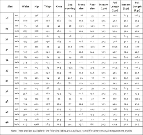 Men’S Vintage Slim Fit Straight Cotton Selvedge Full Length Jeans Button Fly Midweight Rinsed Casual Wear Pants4