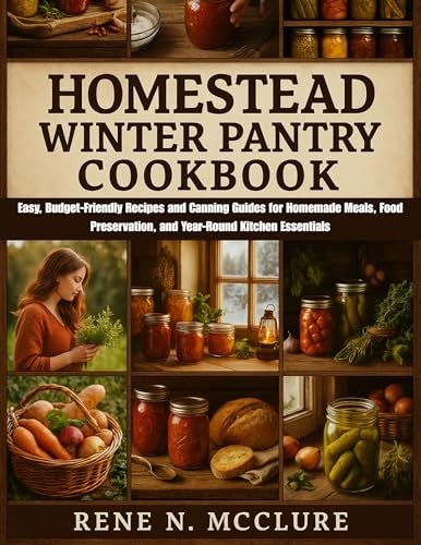 Homestead Winter Pantry Cookbook: Easy, Budget-Friendly Recipes and Canning Guides