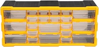 Sponsored Ad - Polypropylene Component Organiser With Drawers(Aco22)Small Parts Storage|Jewellery|Pharmacy|Shop|Medicine|Nuts |Screws|Bolts|Diy|Clinic|Hospital|Multiple Drawers-22 Drawers Yellow