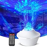 GIDERWEL Galaxy Projector Light,Star Projector Night Light with Bluetooth Music Speaker,Dimmable Car...