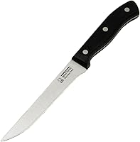 Vista 10 de Chef Craft Cuchillo de trinchar 21669, acero inoxidable 3cr13, hoja de 8 pulgadas de 5.5 pulgadas de largo, negro