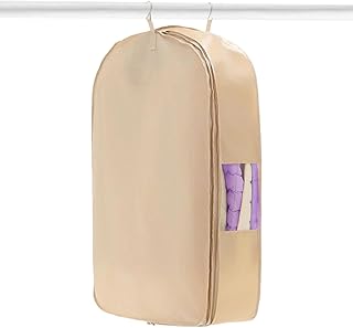 保管用衣装バッグ 収納バッグ ガーメントバッグ 服バッグ 衣類収納バッグ, ハンガー掛け可能衣服収納, 防塵衣服カバー, 女性用 自宅 寝室 クローゼット ワードローブ 結婚式 引越し 旅行 ジャケット セーター コート対応