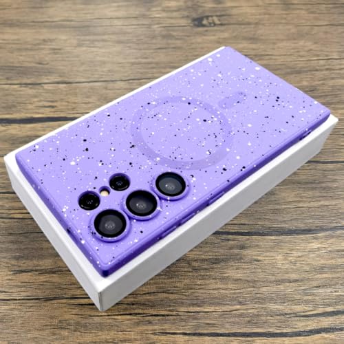 Coque silicone Samsung S21 violet compatible charge sans fil