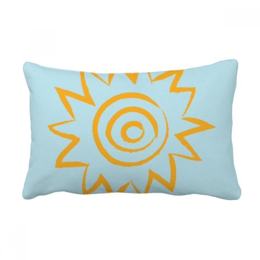 Coussin de canapé multicolore peinture jaune de haute qualité