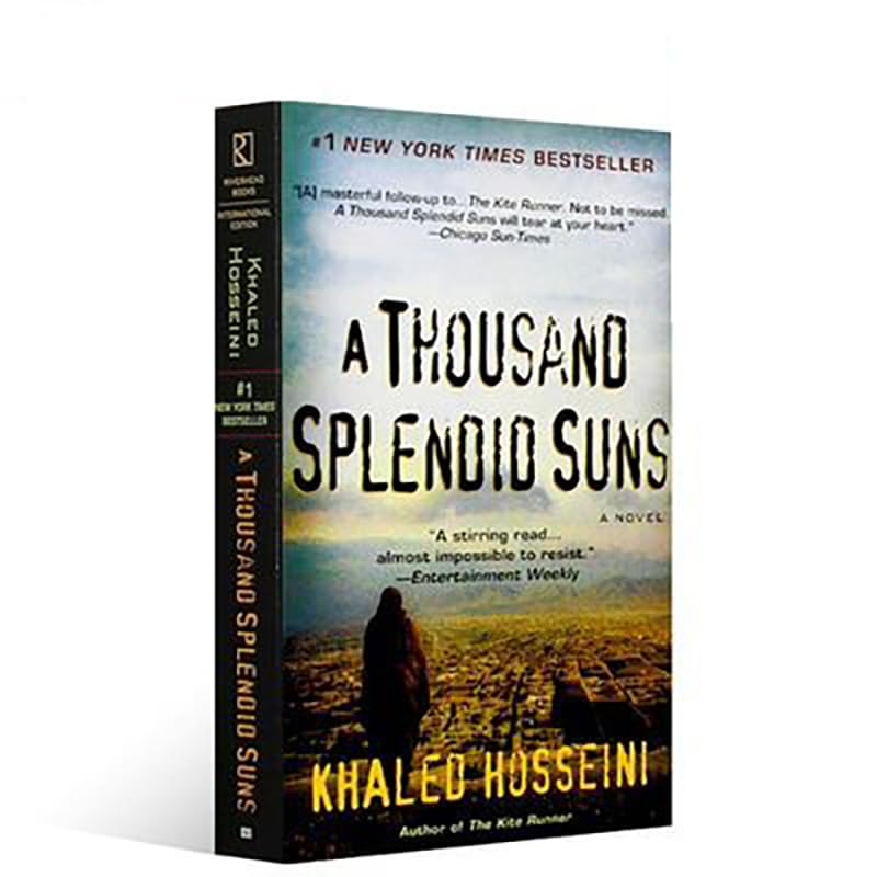 Education Product - English Novel Book A Thousand Splendid Suns Original Brilliant Qianyang Inspirational literature Books Husseini (A)