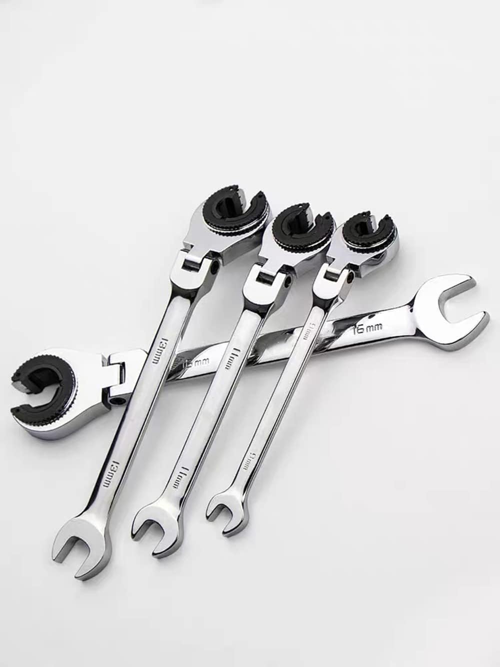 Llave De Trinquete De Cabeza Flexible Sae De 9/16 Pulgadas