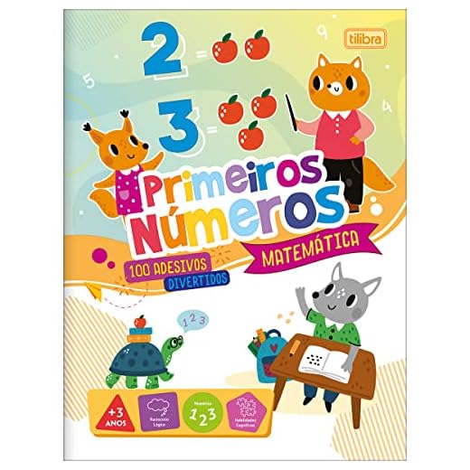 Tilibra - Cartilha de Atividades de Matemática - Números 8 Folhas