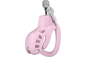 Discreet Male Chastity Device with Ring Options for Discreet Penis Exercise