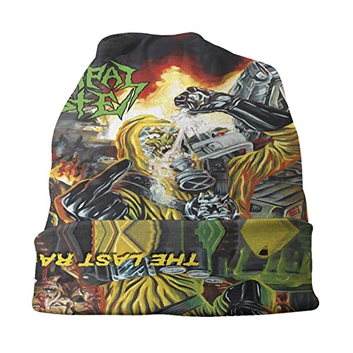 Municipal Waste Last Rager Unisex Knit Hat Slouchy Beanie Hat Stretch Baggy Thin Skull Cap Headwear Black #TOP2