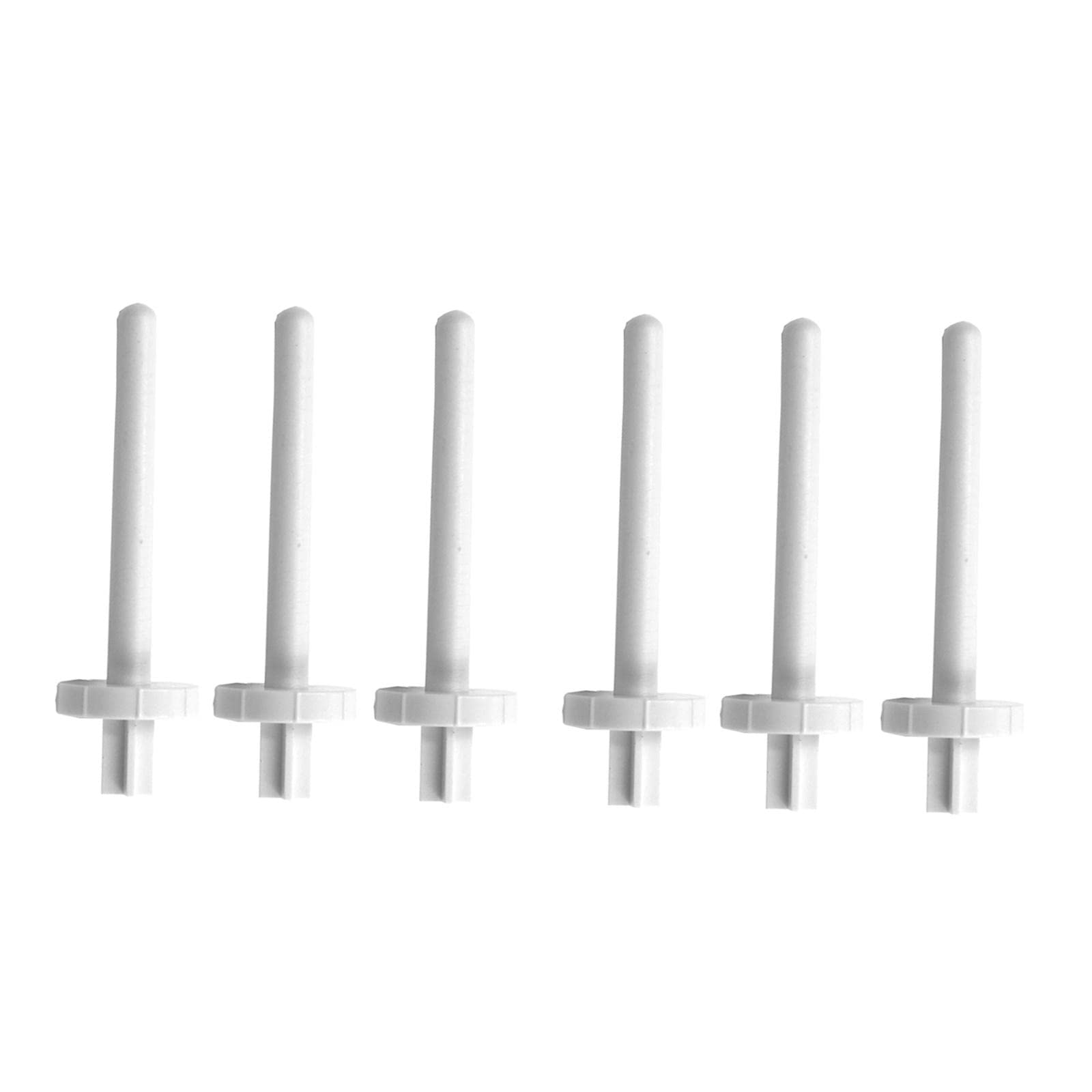 6X Solid Sewing Machine Spool Pins Spare Bobbin 61x18mm Spindle Holder Machine Parts & Attachments Sewing Accessories Crafts-image-6