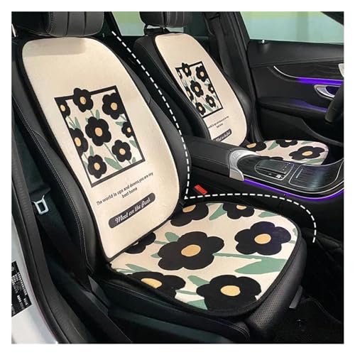 Coussin de siège de voiture en peluche respirante et douce pour une protection universelle d'hiver - 7