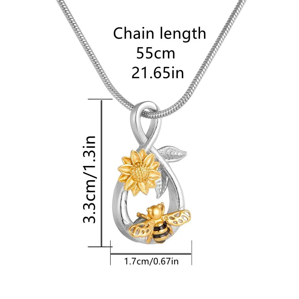 Memorial Ash Pendant - Ricordo in Acciaio Inossidabile per Gli Animali Domestici dei propri Cari