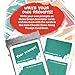 Chaotic Draw Along - Booster Pack (20 Green Descriptor Cards) – Blank Prompt Card Expansion Deck for Creative Drawing, Art Prompts, and DIY Ideas