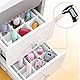 16 Stück Schubladentrenner schubladenteiler verstellbar für Schubladen – Verstellbare schubladen organizer verstellbar zur Aufbewahrung von Unterwäsche, Socken und Schmuck – Organizer für Schubladen.