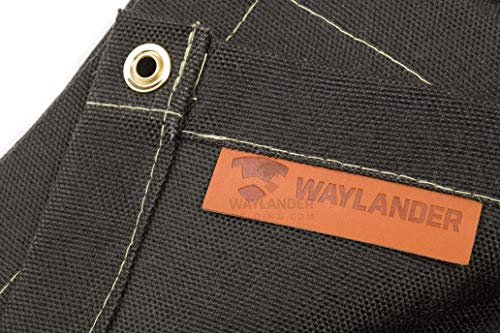 Waylander Svalinn Fiberglass Welding Blanket – Flame Retardant Fabric Up To 1400°F; Heavy Duty Double-Sided Vermiculite Treated Fiberglass For Less Shed And Fierce Spark Protection (6' X 4', Black) #TOP3