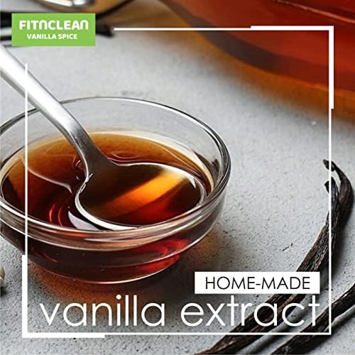26 Organic Madagascar Vanilla Beans Extract Exclusive Grade B.11.5 - 14cm by FITNCLEAN Vanilla. Bulk Dry Whole Bourbon Non-GMO Pods. Certified Organic — view 6