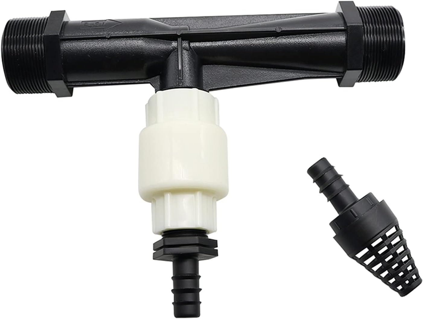 Spray Water Connection 1 Piece of Agricultural Venturi Fertilizer Injector with 2 Inch External Thread Garden Irrigation Equipment Patio Lawn Fertilization Equipment