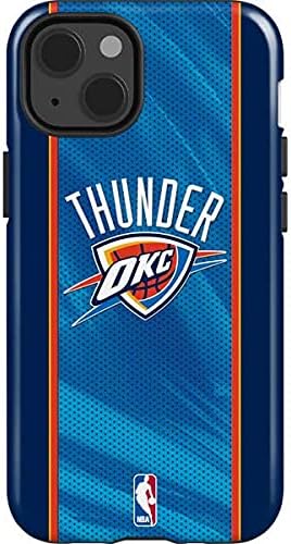 Skinit Impact Phone Case Compatible with iPhone 13 - Officially Licensed NBA OKC Thunder Split Design