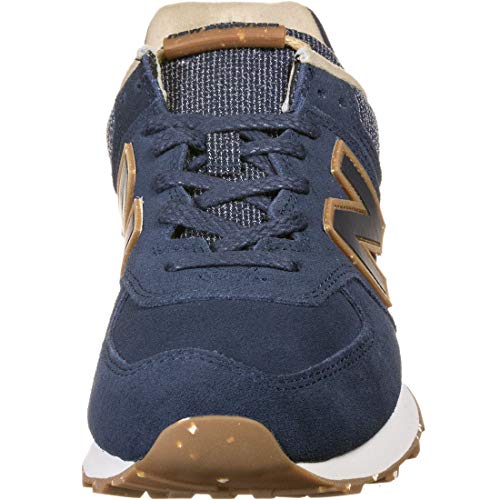 Image of new balance Men's 574 Navy Running Shoes-9.5 UK (10 US) (ML574SOH)