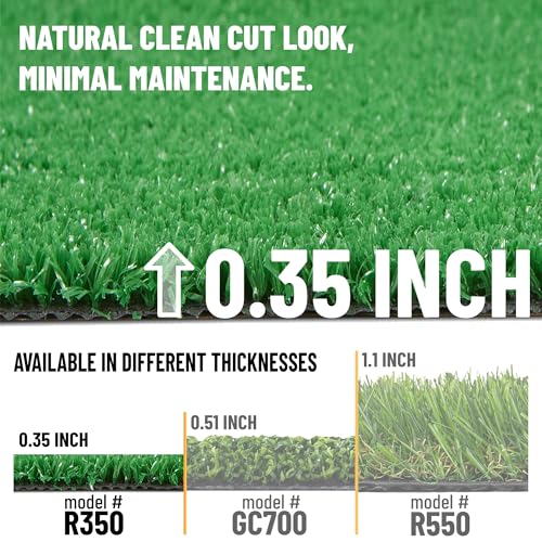 image for Ottomanson Artificial Grass Turf 6'6
