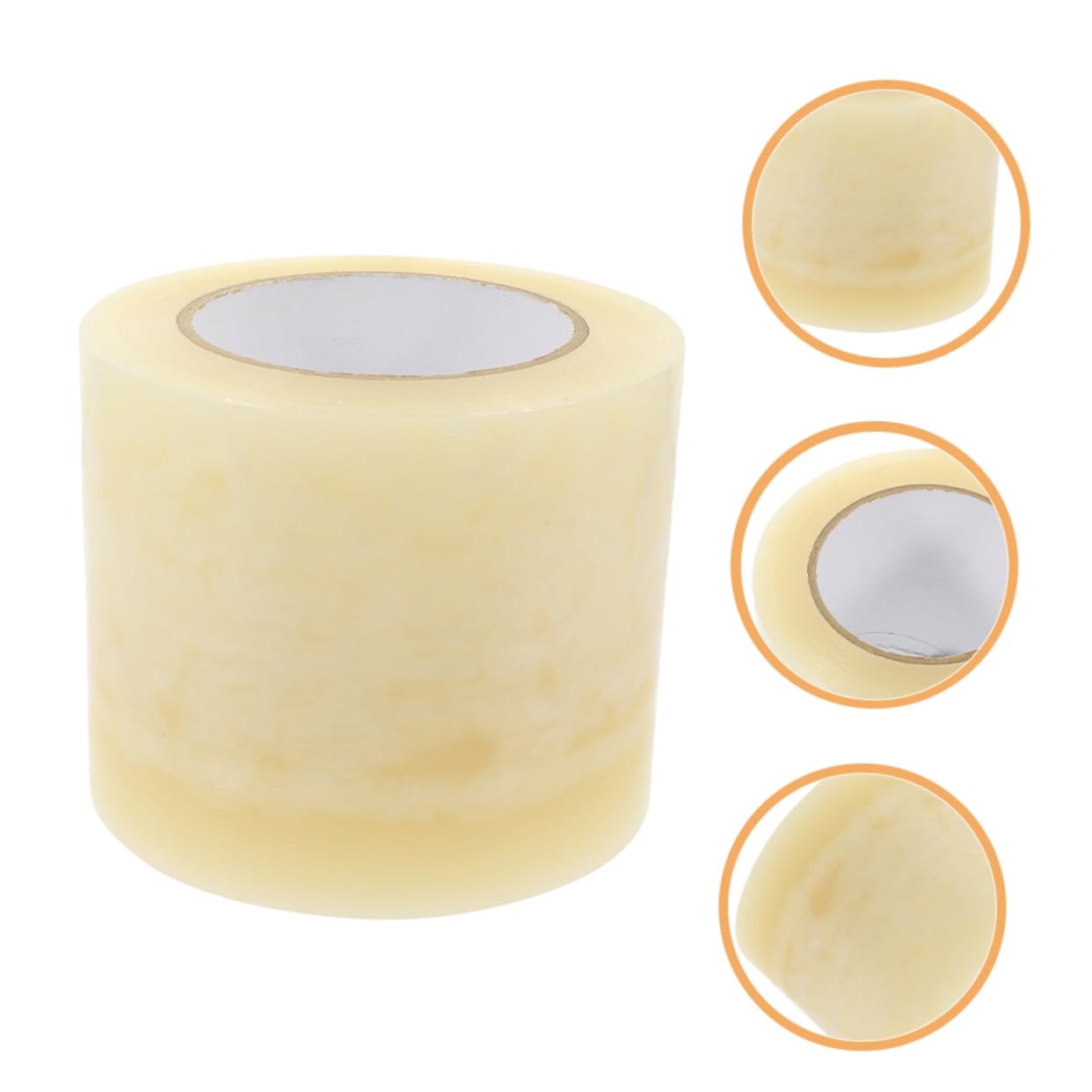 Toddmomy 4rollos Cinta De Reparación para Invernaderos Adhesiva y Transparente De Longitud para Sellar Daños Plásticos y Toldos