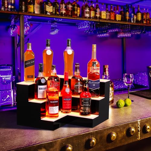 Wall-Mounted 3-20" Display with Remote Control - Dynamic LED Lighting, Multifunctional Display, Quality Materials, Mobile Phone Connectivity