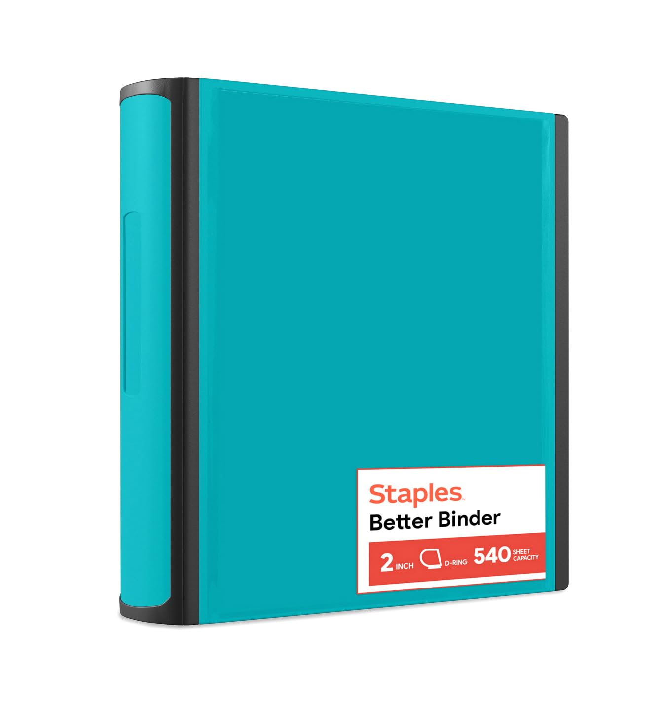Staples Better Ordner, 5,1 cm, Blaugrün