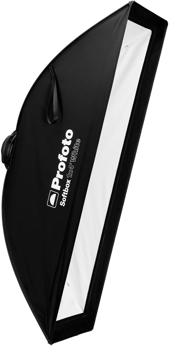 1x4-Feet Rectangular Heat-Resistant Softbox | Profoto 1x4-Feet Rectangular Heat-Resistant Softbox Strip with Recessed Front (White Interior)