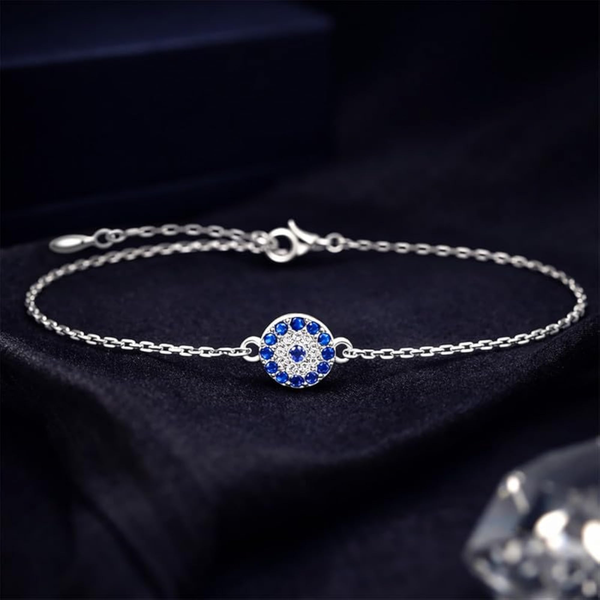 Women's 925 Sterling Silver Verona Evil Eye Bracelet