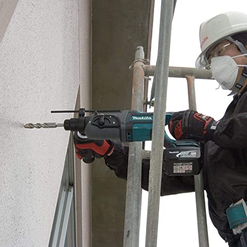 Makita DHR241RTJ Perforateur burineur SDS plus à batteries 18V Li Ion 2x batterie 5.0Ah dans MAKPAC 2.0J - vue 6