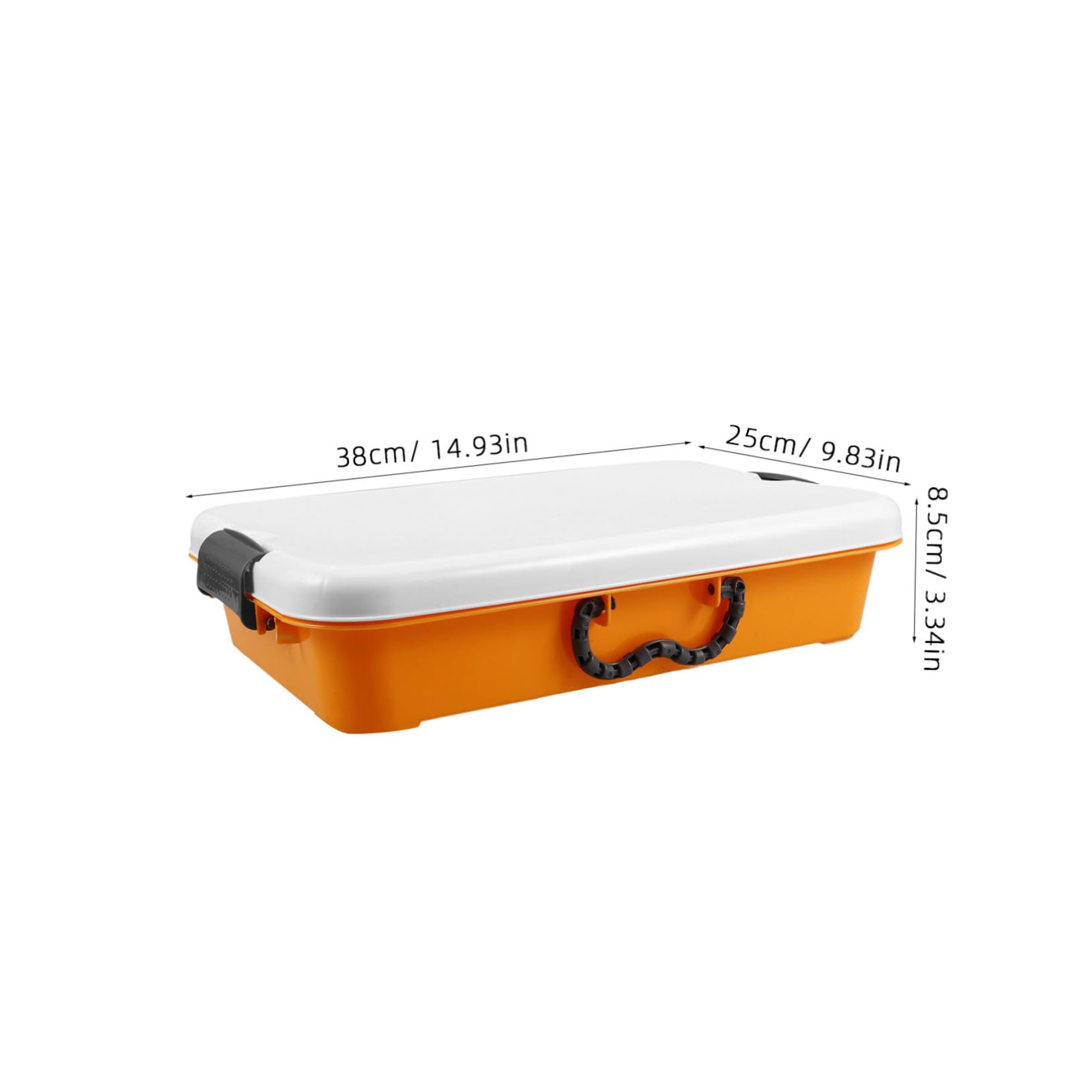 DECHOUS Case Tray for Sensory and Girls Portable Storage Box Plastic Sandbox Lid Craft Organizers Abs Material