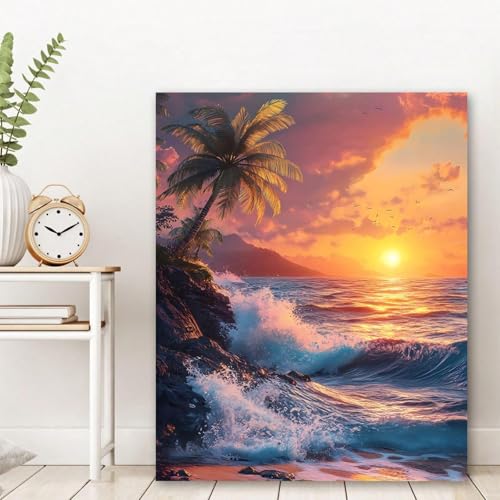 Poster nature ocean et plage tropicale idéal pour offrir à un proche - 2