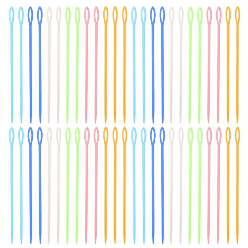 50 Stück Kunststoff-Nähnadeln