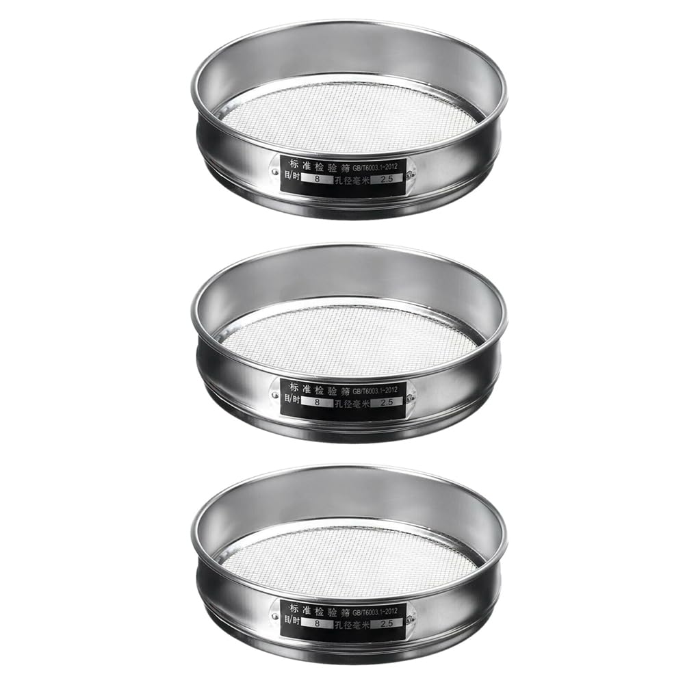 Setaccio Da Giardino Nagoyuki - Diametro 20cm Con Maglia 2.5mm - Acciaio Inox Per Terriccio E Compost - Foto 13