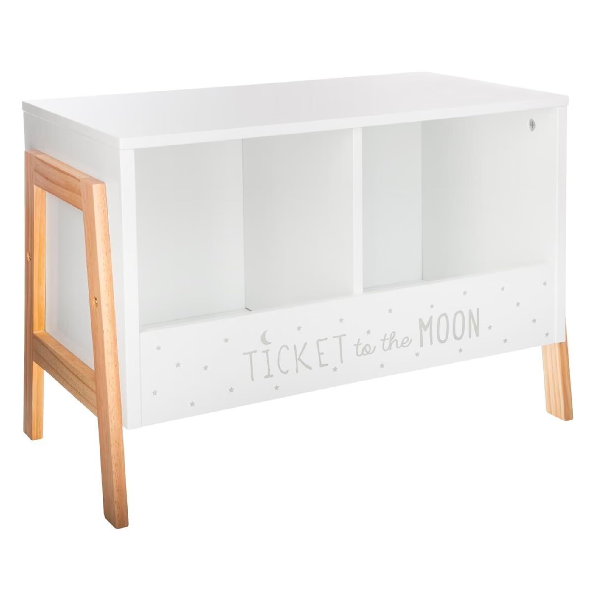 Well Home - Mueble Infantil de Almacenamiento de 2 Compartimento